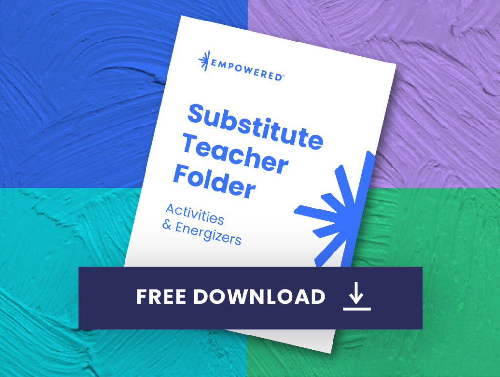 Substitute Teacher Folder, Free Download